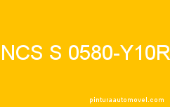 Couleur NCS S 0580-Y