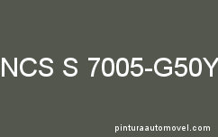 Couleur NCS S 7005-G50Y