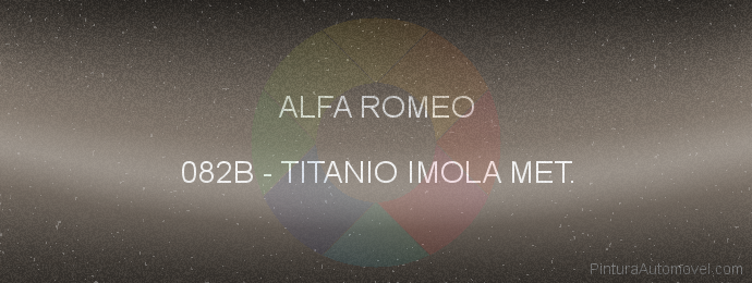 Pintura Alfa Romeo 082B Titanio Imola Met.