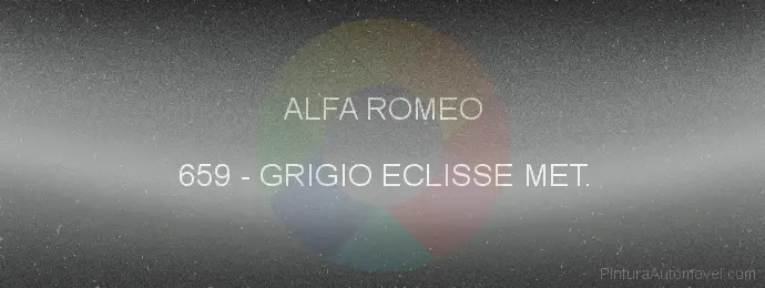 Pintura Alfa Romeo 659 Grigio Eclisse Met.