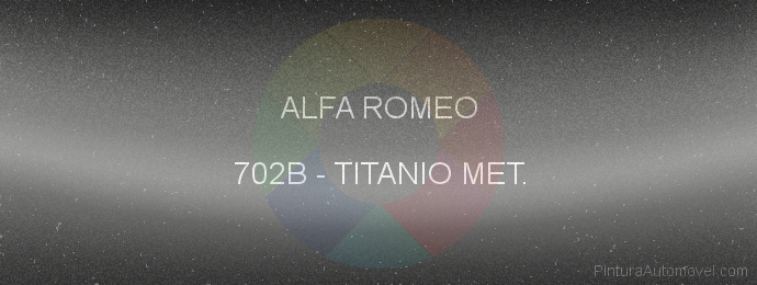 Pintura Alfa Romeo 702B Titanio Met.