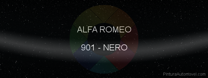Pintura Alfa Romeo 901 Nero