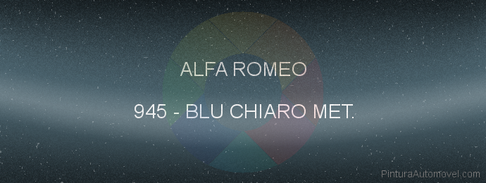Pintura Alfa Romeo 945 Blu Chiaro Met.