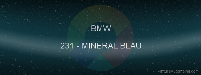 Pintura Bmw 231 Mineral Blau