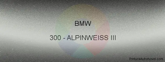 Pintura Bmw 300 Alpinweiss Iii