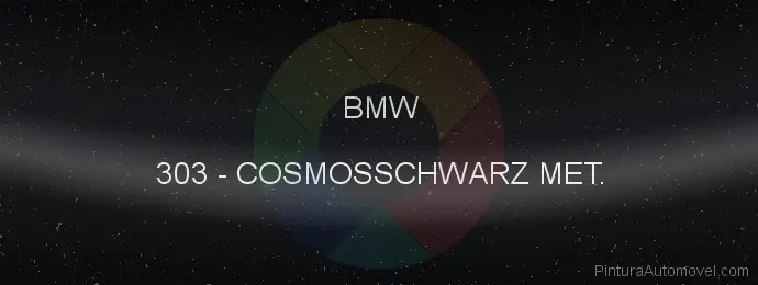 Pintura Bmw 303 Cosmosschwarz Met.