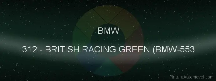 Pintura Bmw 312 British Racing Green (bmw-553