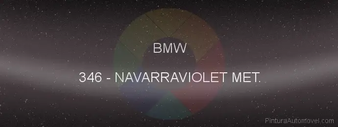 Pintura Bmw 346 Navarraviolet Met.