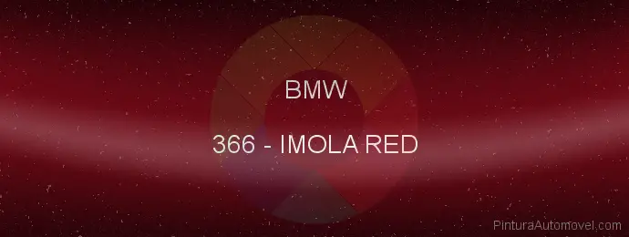 Pintura Bmw 366 Imola Red