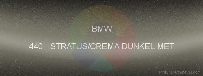 Pintura Bmw 440 Stratus/crema Dunkel Met.