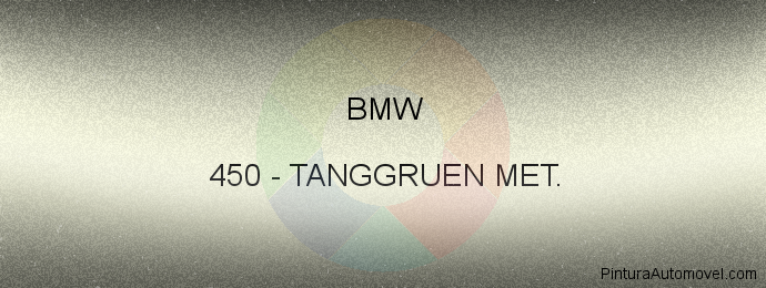 Pintura Bmw 450 Tanggruen Met.