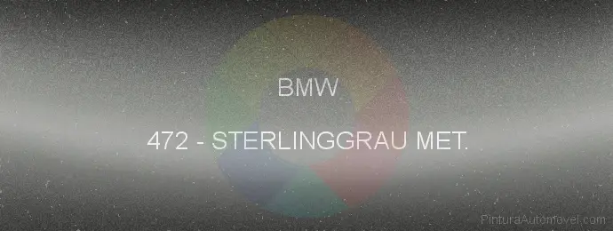 Pintura Bmw 472 Sterlinggrau Met.