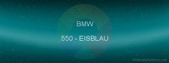 Pintura Bmw 550 Eisblau