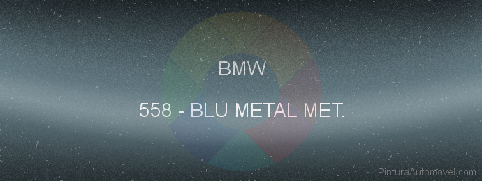 Pintura Bmw 558 Blu Metal Met.