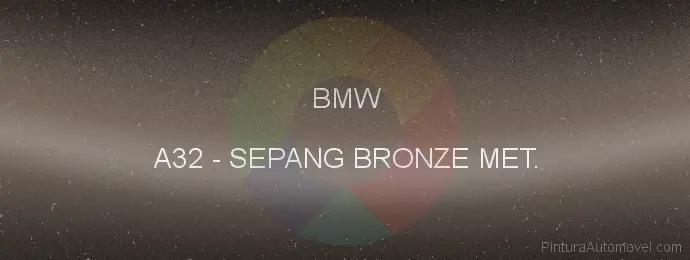 Pintura Bmw A32 Sepang Bronze Met.