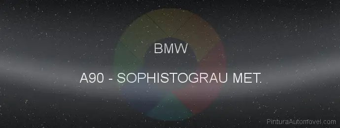 Pintura Bmw A90 Sophistograu Met.