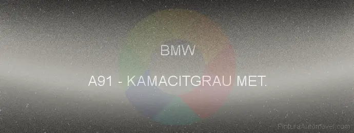 Pintura Bmw A91 Kamacitgrau Met.