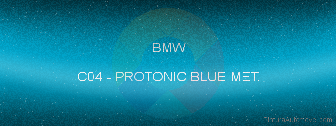 Pintura Bmw C04 Protonic Blue Met.