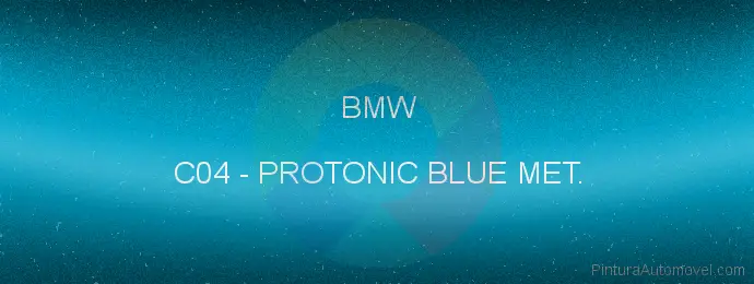 Pintura Bmw C04 Protonic Blue Met.