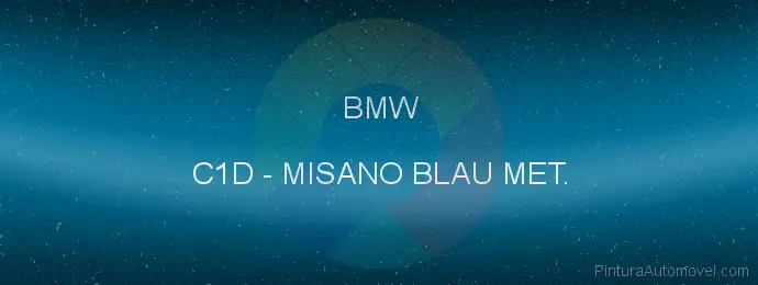 Pintura Bmw C1D Misano Blau Met.