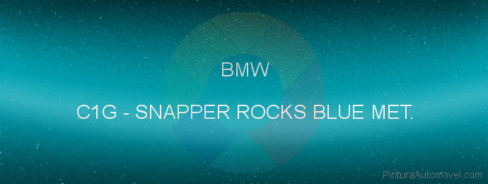 Pintura Bmw C1G Snapper Rocks Blue Met.