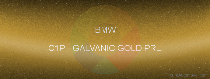 Pintura Bmw C1P Galvanic Gold Prl.