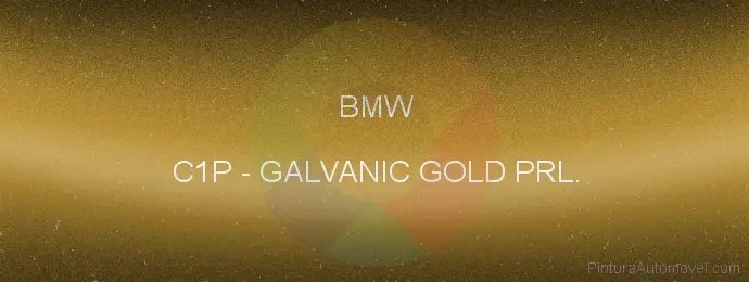 Pintura Bmw C1P Galvanic Gold Prl.