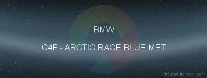 Pintura Bmw C4F Arctic Race Blue Met.