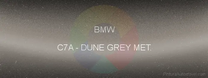 Pintura Bmw C7A Dune Grey Met.