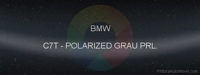 Pintura Bmw C7T Polarized Grau Prl.
