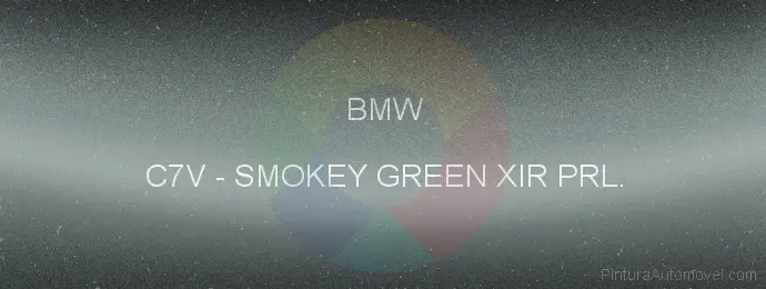 Pintura Bmw C7V Smokey Green Xir Prl.