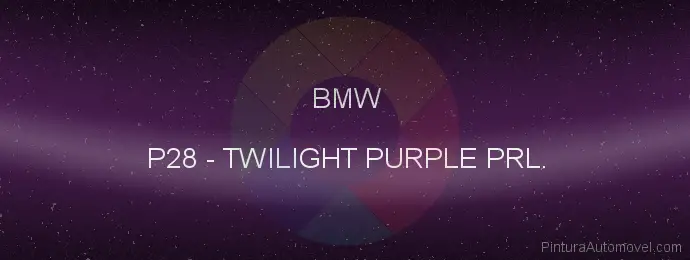 Pintura Bmw P28 Twilight Purple Prl.