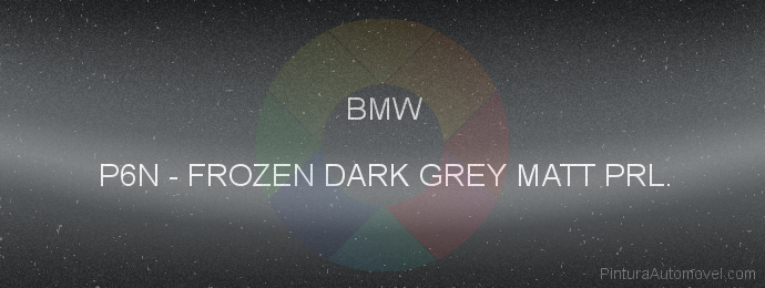 Pintura Bmw P6N Frozen Dark Grey Matt Prl.