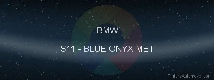 Pintura Bmw S11 Blue Onyx Met.