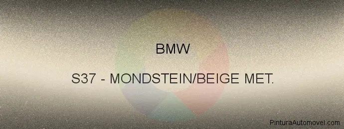 Pintura Bmw S37 Mondstein/beige Met.