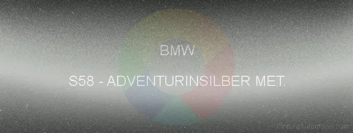 Pintura Bmw S58 Adventurinsilber Met.