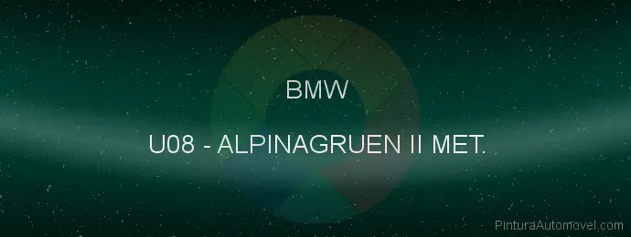 Pintura Bmw U08 Alpinagruen Ii Met.