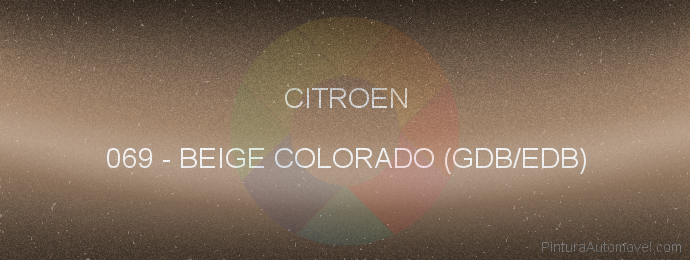 Pintura Citroen 069 Beige Colorado (gdb/edb)