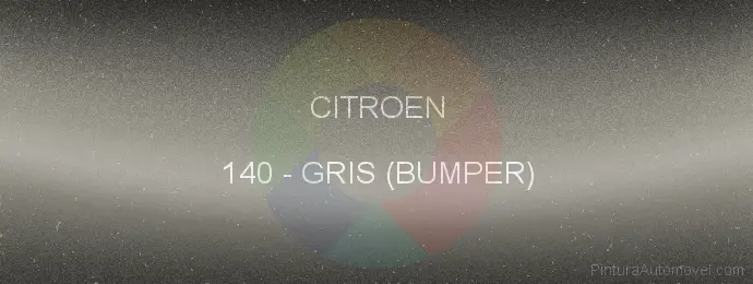 Pintura Citroen 140 Gris (bumper)