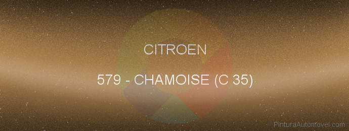 Pintura Citroen 579 Chamoise (c 35)