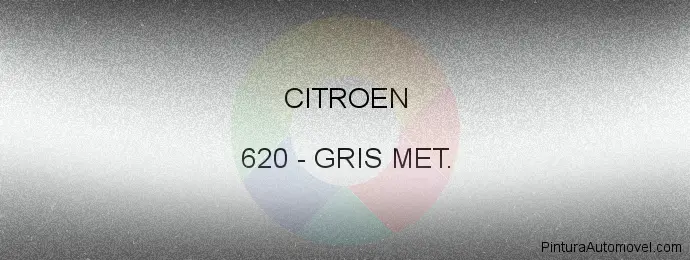 Pintura Citroen 620 Gris Met.