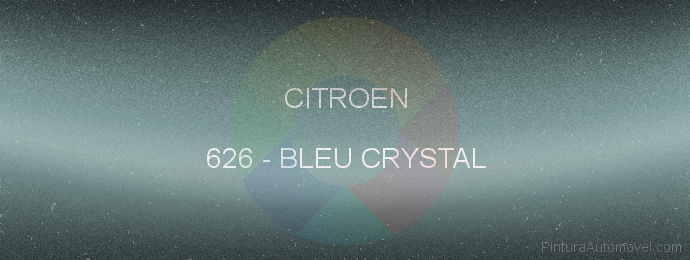 Pintura Citroen 626 Bleu Crystal