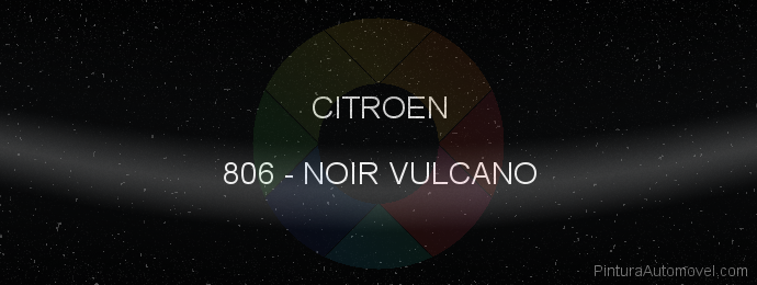 Pintura Citroen 806 Noir Vulcano