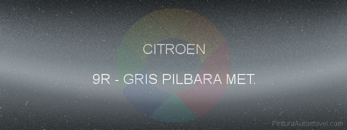 Pintura Citroen 9R Gris Pilbara Met.