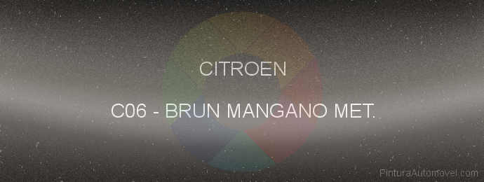 Pintura Citroen C06 Brun Mangano Met.