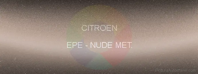 Pintura Citroen EPE Nude Met.