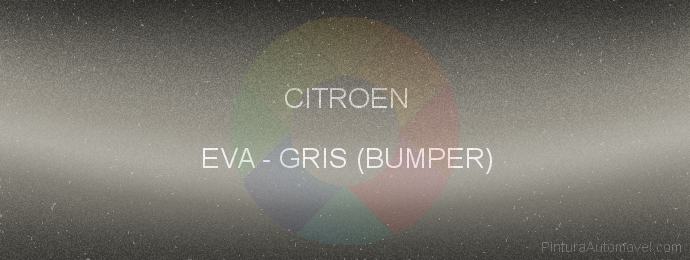 Pintura Citroen EVA Gris (bumper)