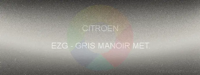 Pintura Citroen EZG Gris Manoir Met.