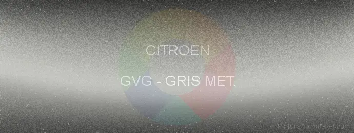 Pintura Citroen GVG Gris Met.