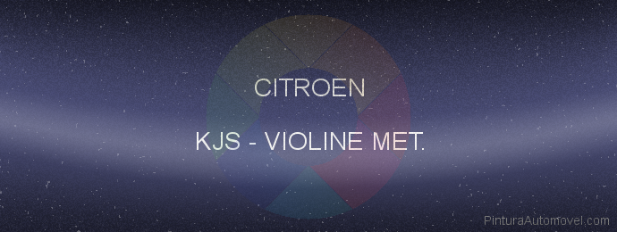 Pintura Citroen KJS Violine Met.